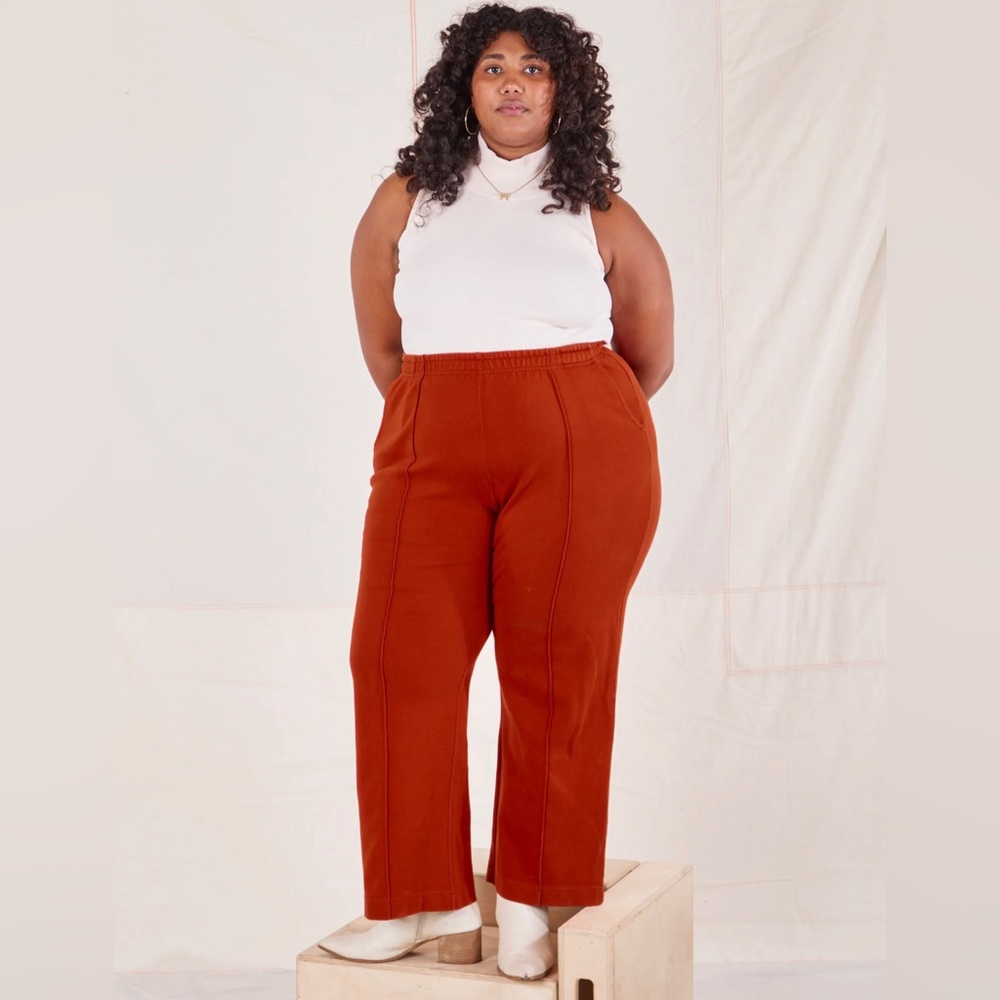 Big Bud Press Easy Pants in Red